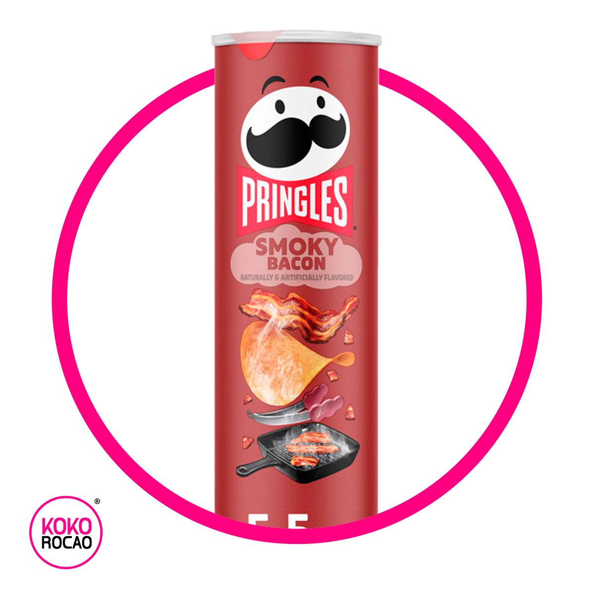 Pringles Smoky Bacon 158 g