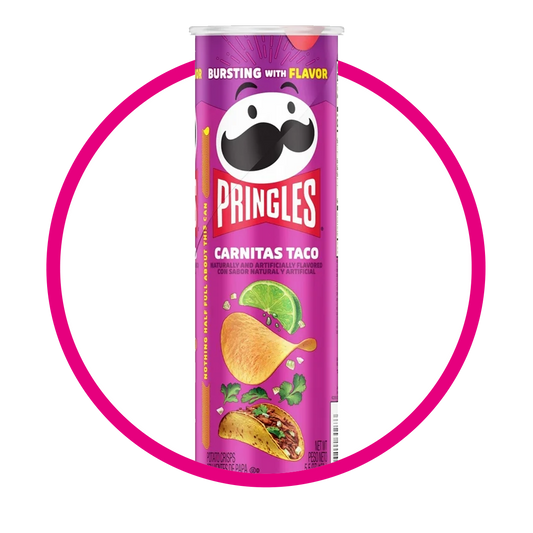 Lata de Pringles Taco de Carnitas 158 g