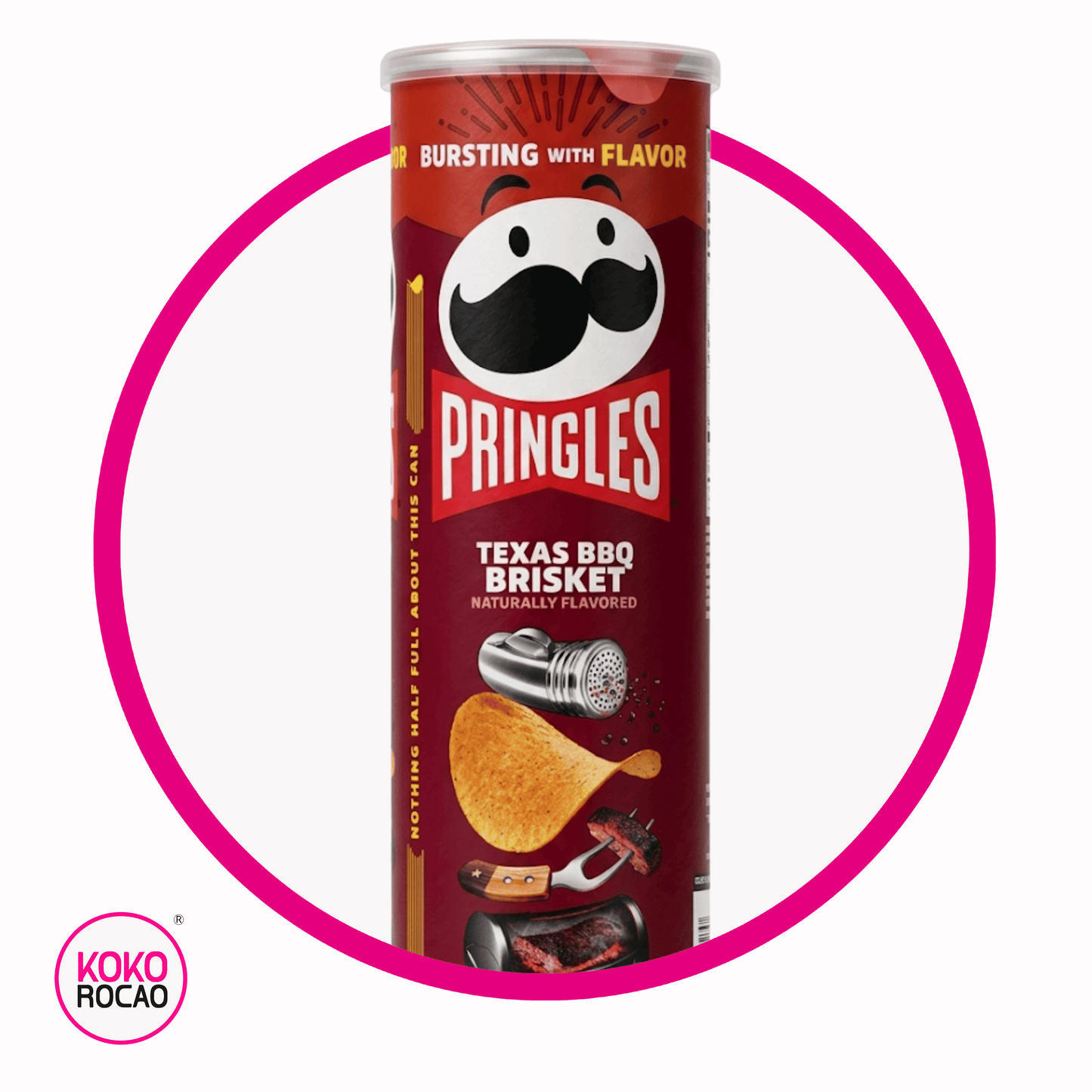 Lata de Pringles Texas Bbq Brisket 158 g