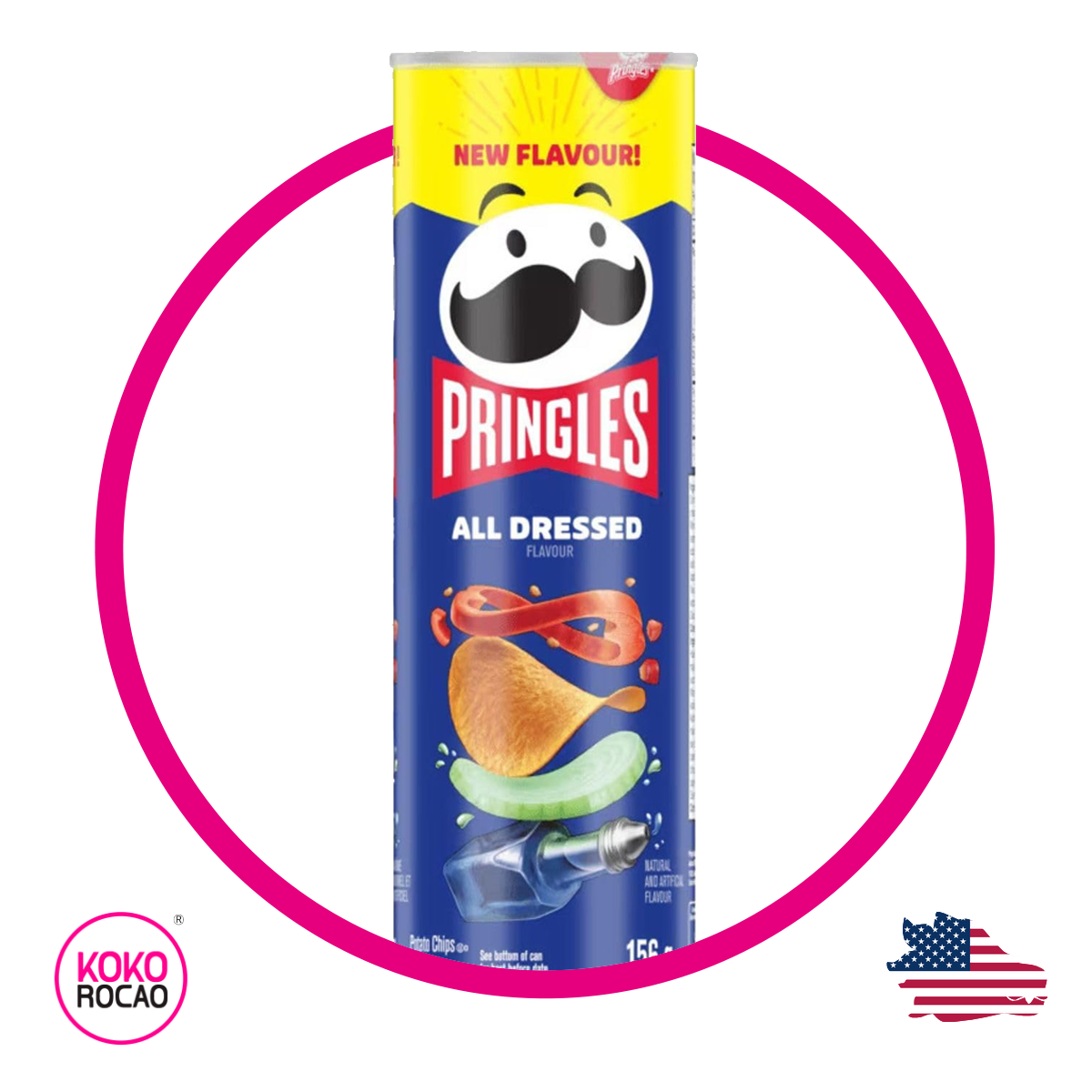 Lata de Pringles All Dressed 158 g