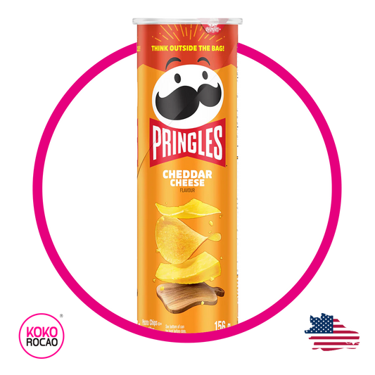 Lata de Pringles Cheddar Cheese 158 g