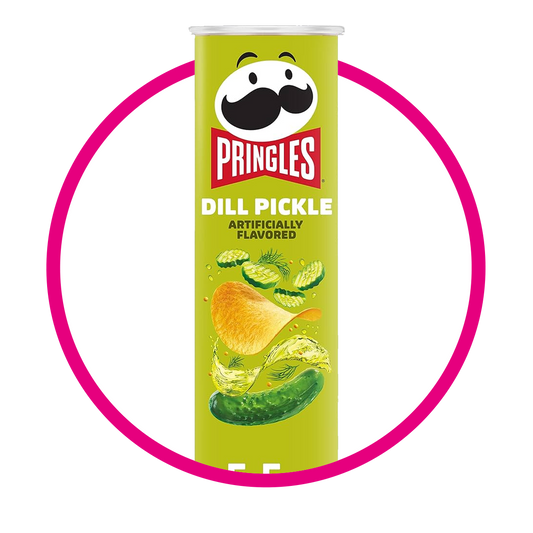 Lata de Pringles Dill Pickle 158 g