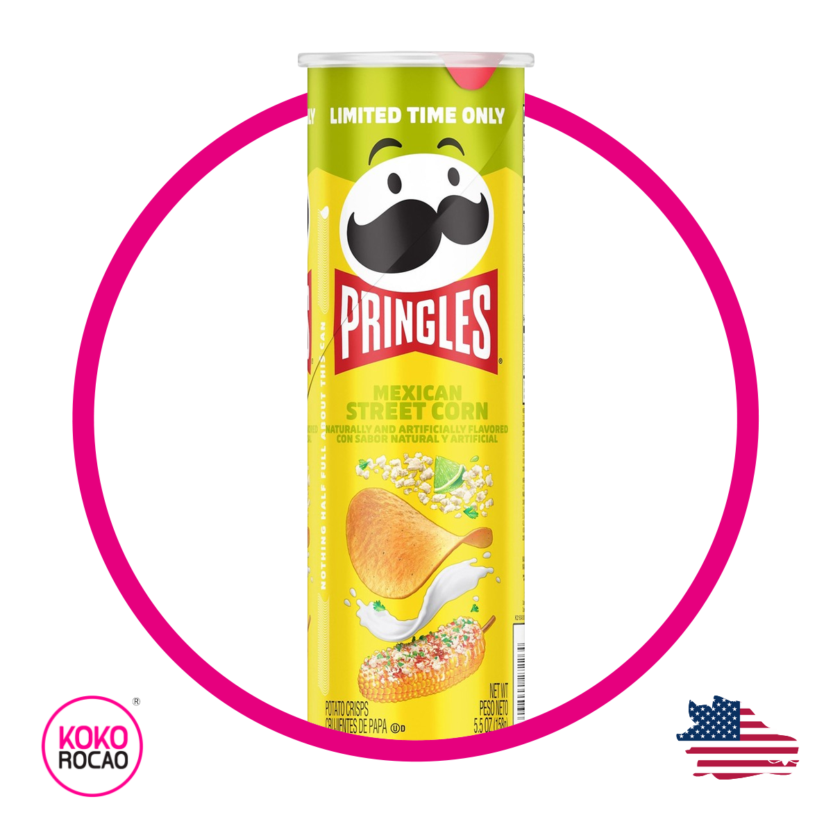 Lata de Pringles Elote 158 g