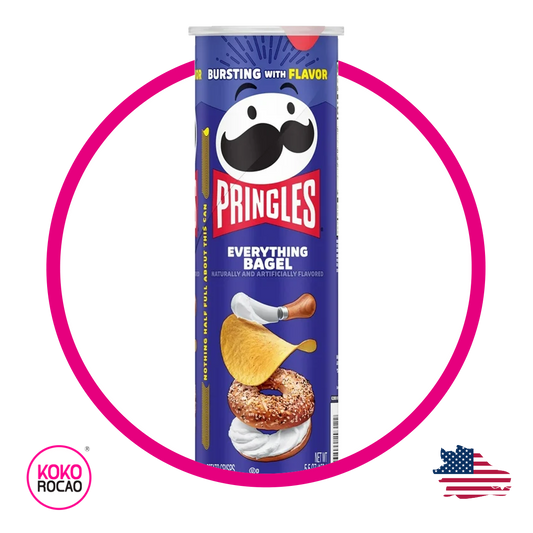 Lata de Pringles Everything Bagel 158 g