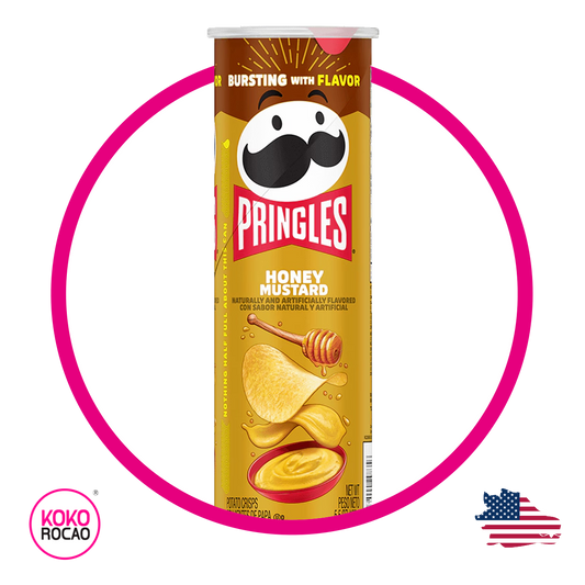 Lata de Pringles Honey Mustard 158 g
