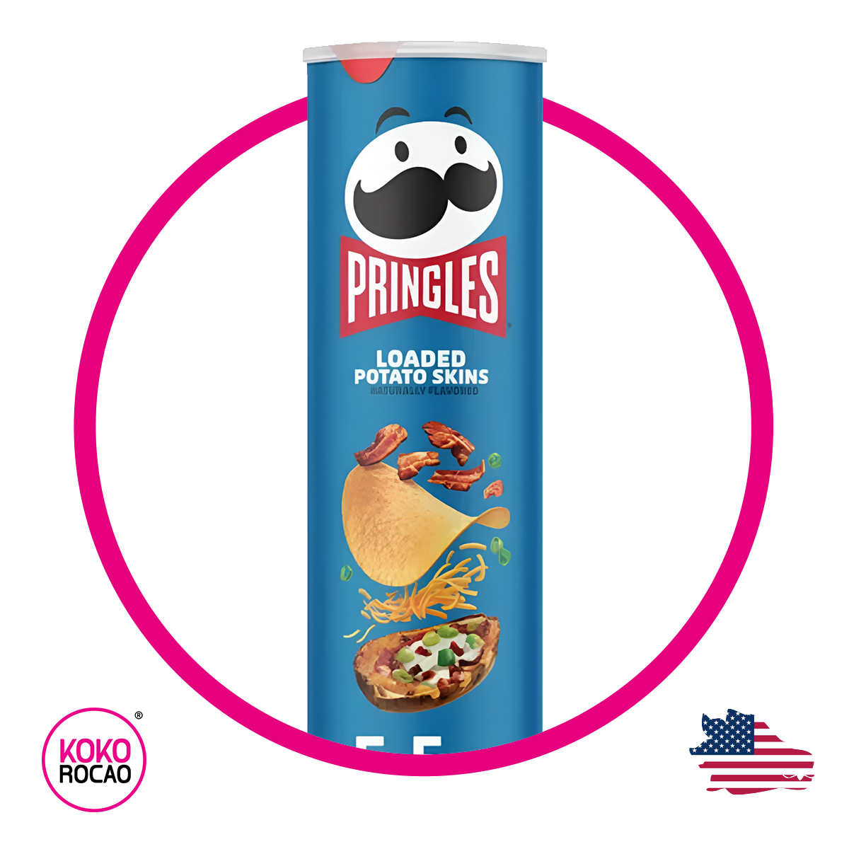 Bote de Pringles Loaded Potato 158 g