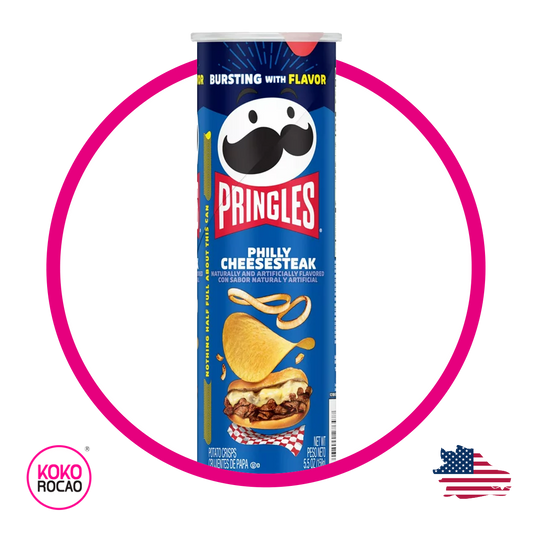Lata de Pringles Philly Cheesesteak 158 g