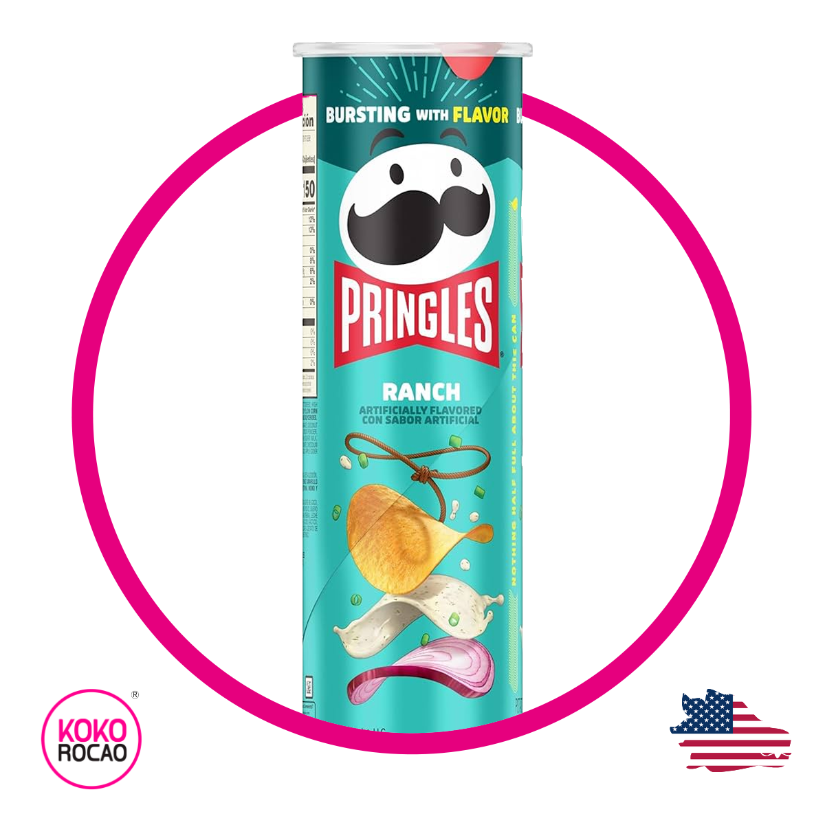 Lata de Pringles Ranch 158 g