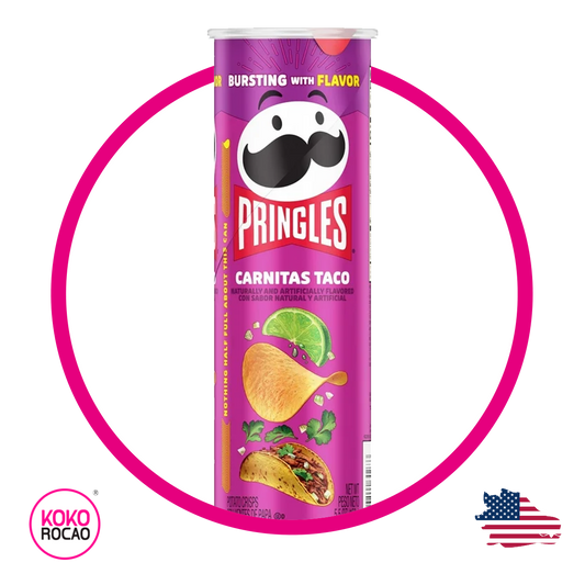 Lata de Pringles Taco de Carnitas 158 g