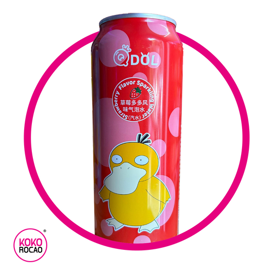 Lata de Qdoll Strawberry Psyduck 500 ml