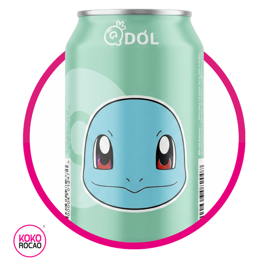 Lata de QDOL Squirtle Citrus Sparkling Water 330 ml