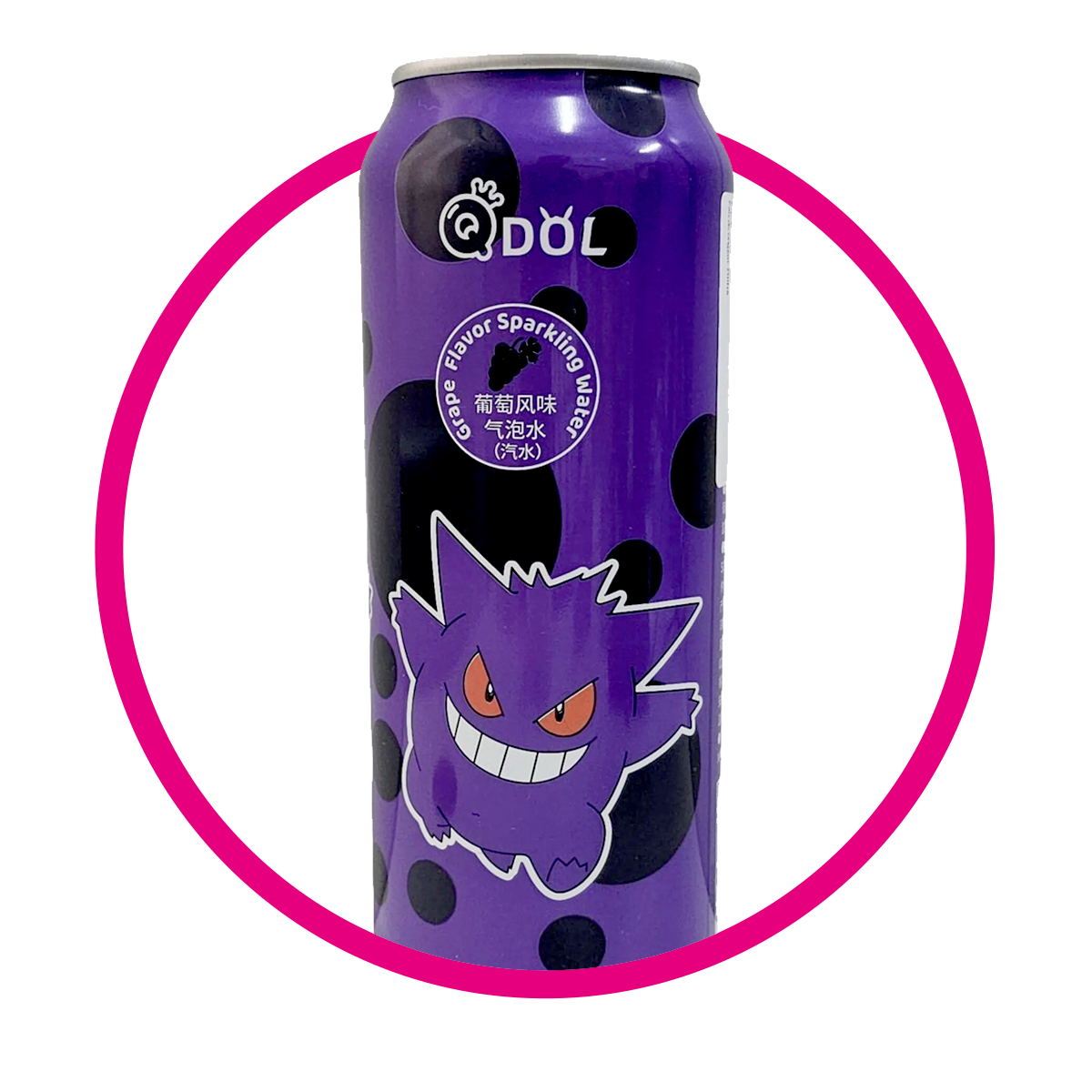 Lata de QDOL Gengar Uva 500 ml