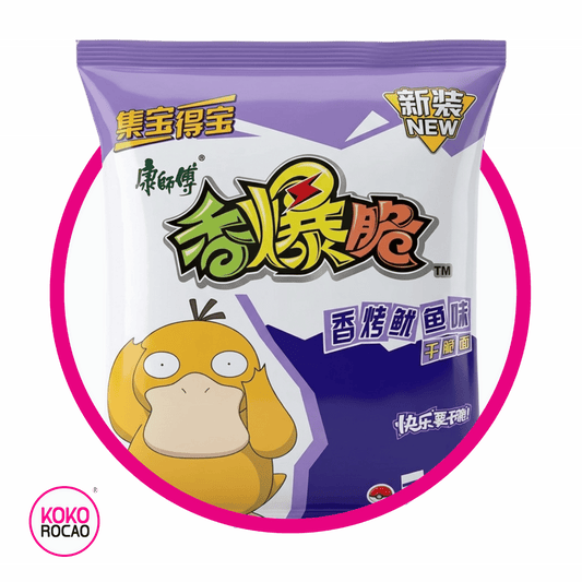 Bolsa de Ramen Pokemon Azul Calamar a la Plancha 33 g