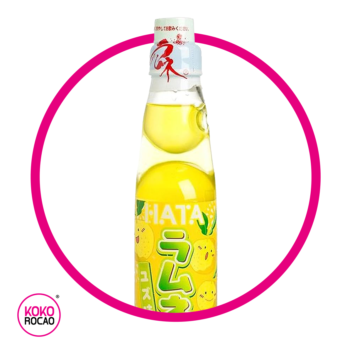Botella de Ramune Yuzu 200 ml