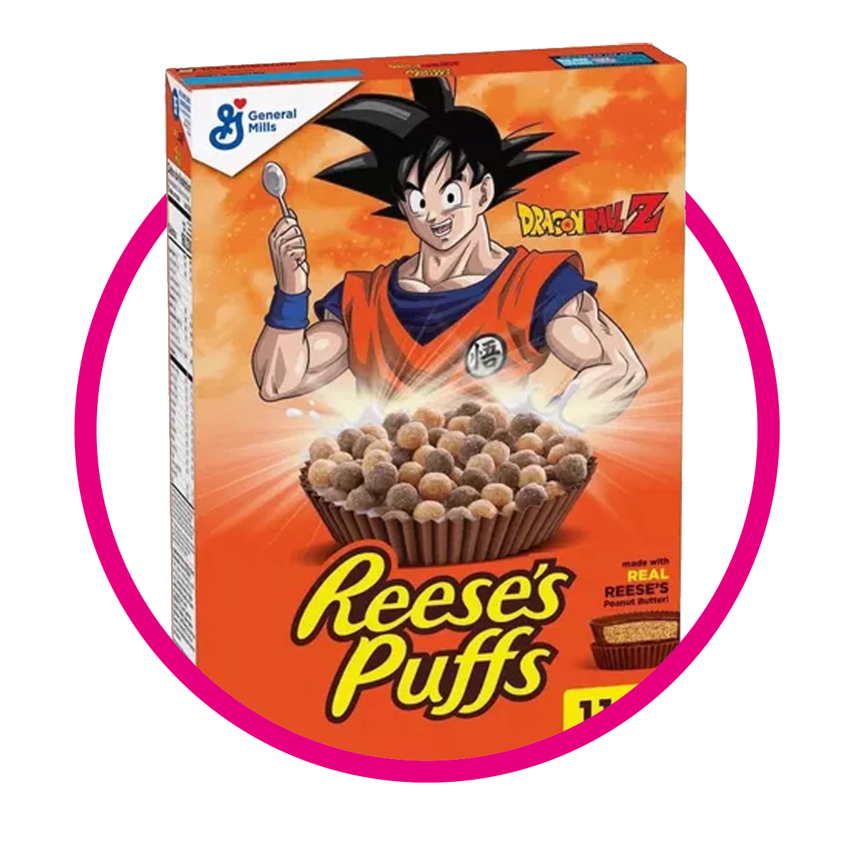 Caja de Genral Mills Reese's Puffs Peanut Butter 326 g