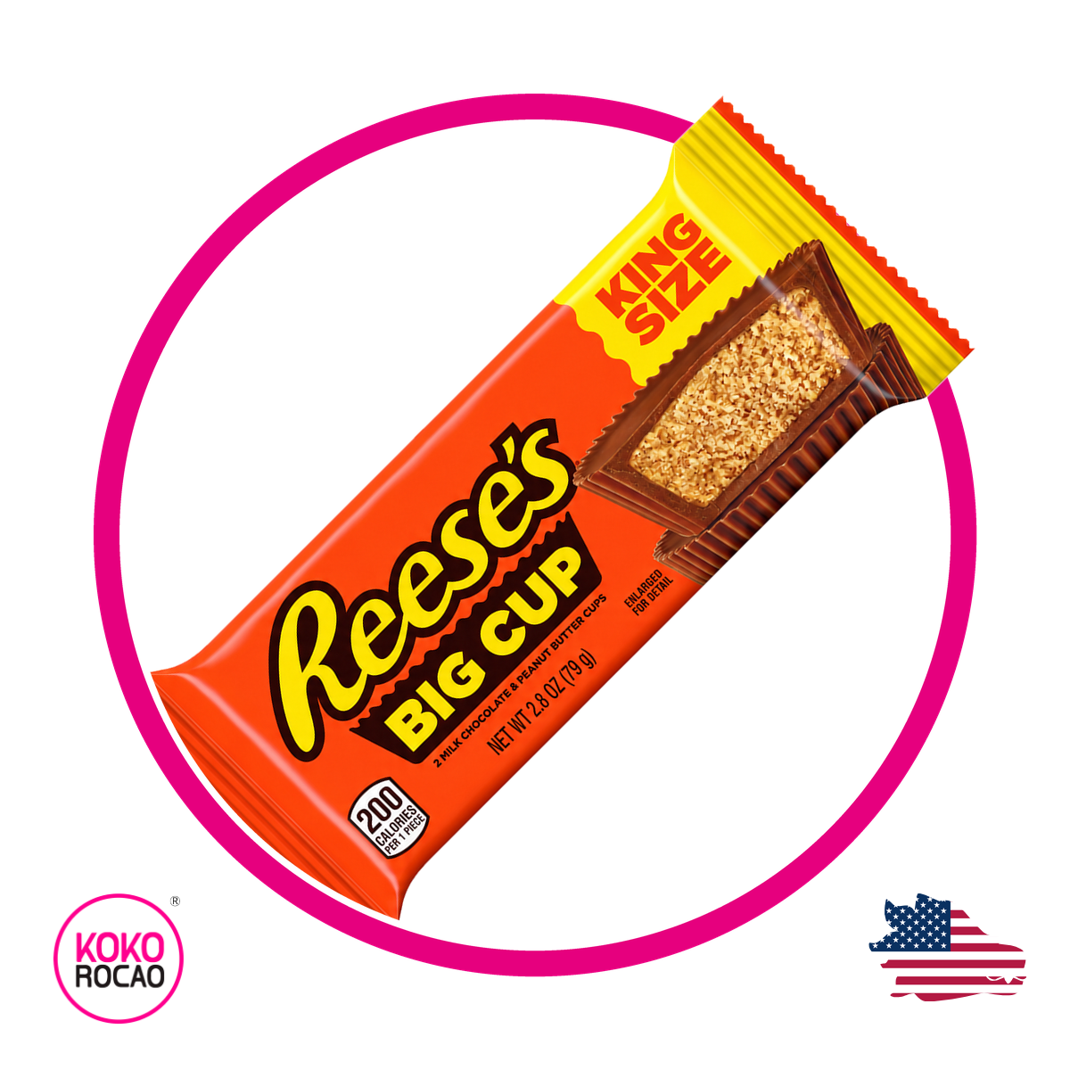REESES BIG CUP KING SIZE 79G