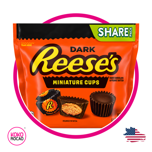 REESES DARK MINIATURE CUPS DARK BOLSA 263G