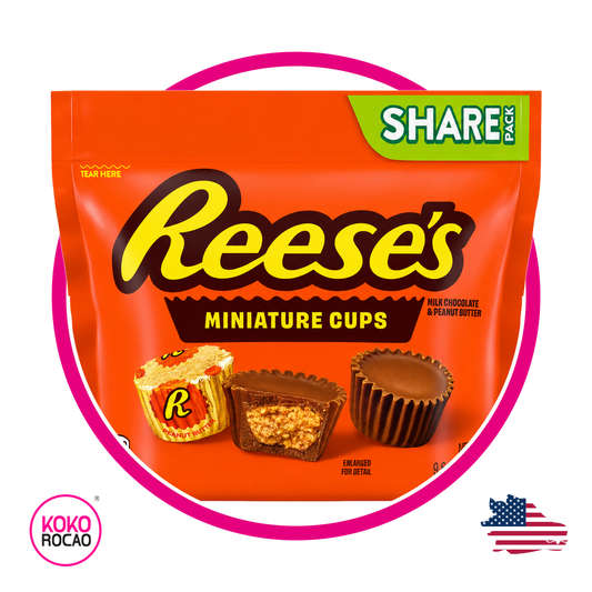 REESES MINIATURE CUPS MILK CHOCOLATE BOLSA 272G