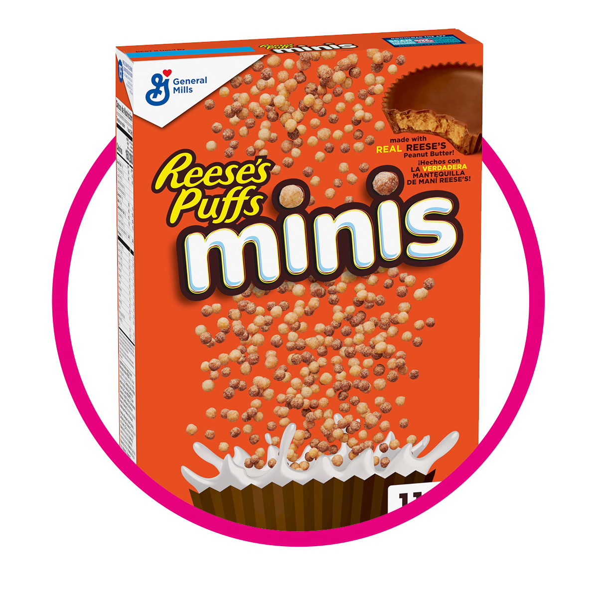Caja de General Mills Reese's Puff Minis 331 g