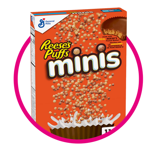 Caja de General Mills Reese's Puff Minis 331 g