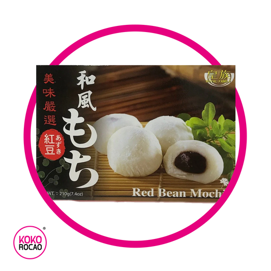 Caja de Royal Family Red Bean Mochi Cupcake 210 g