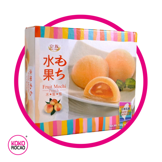 Caja de Royal Fruit Mochi Peach Cupcake 132 g