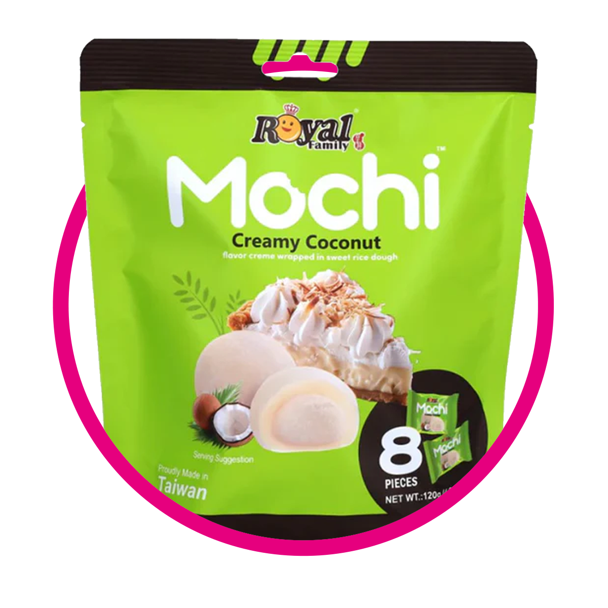 Bolsa de Royal Mochi Creamy Coconut Cupcake 120 g