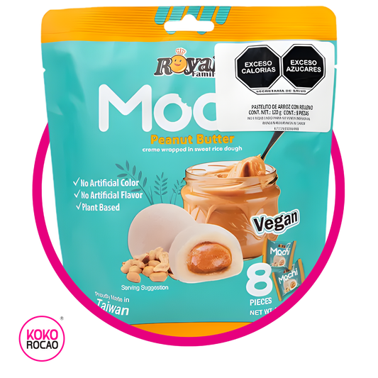 Bolsa de Royal Mochi Peanut Butter Cupcake 120 g