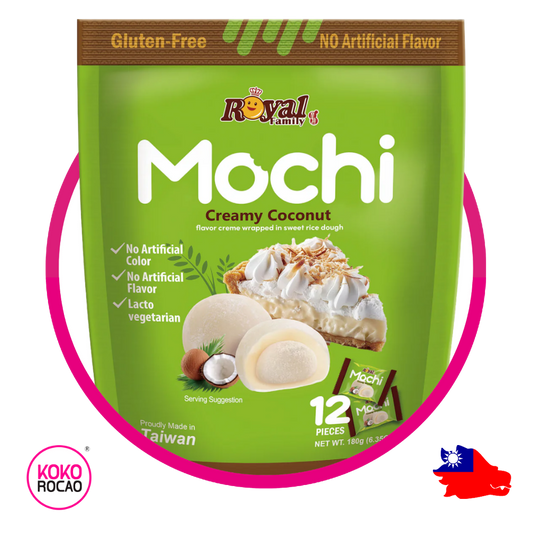 Bolsa de Royal Mochi Ceamy Coconut Cupcake 180 g