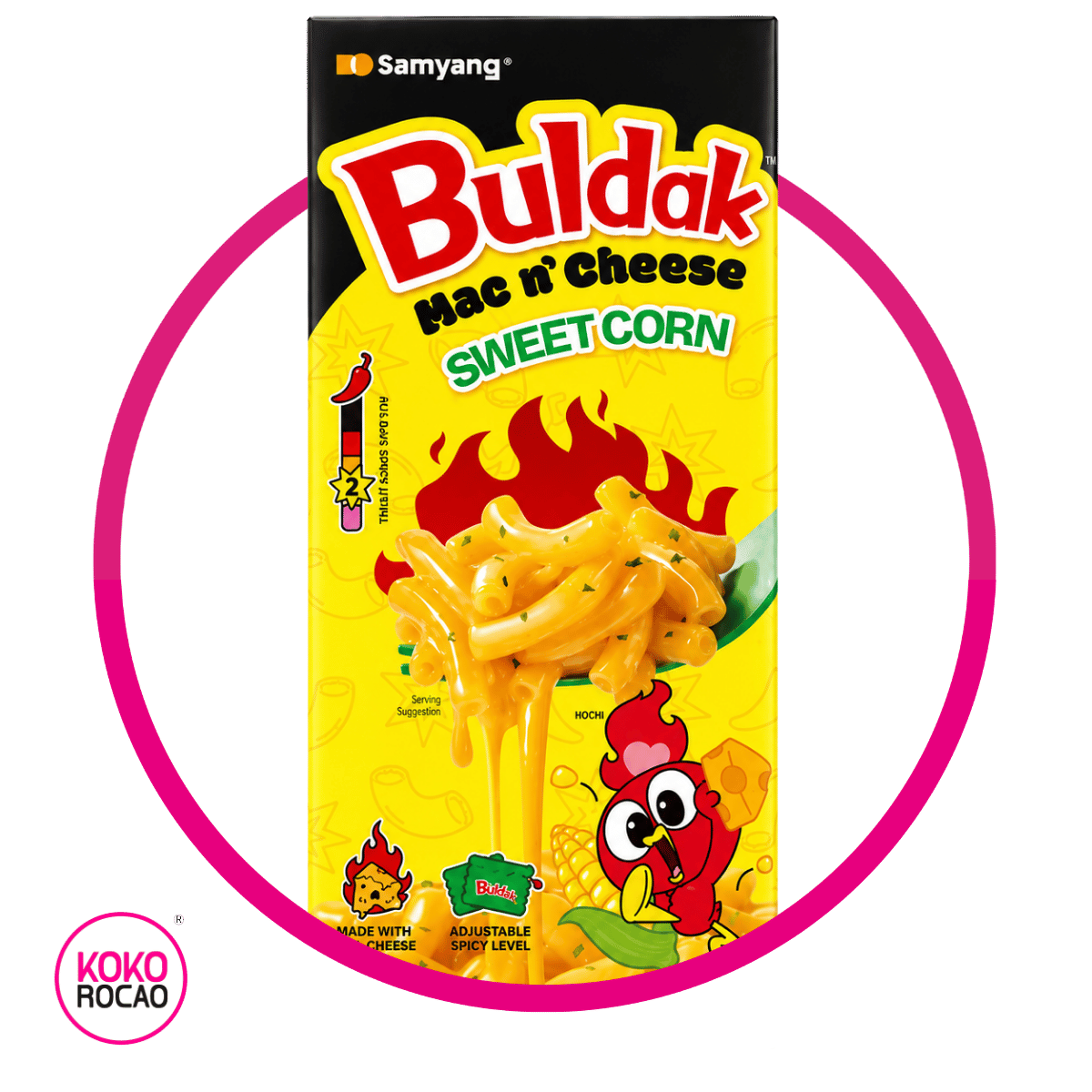 Samyang Buldak Mac N Cheese Sweet Corn 165 g