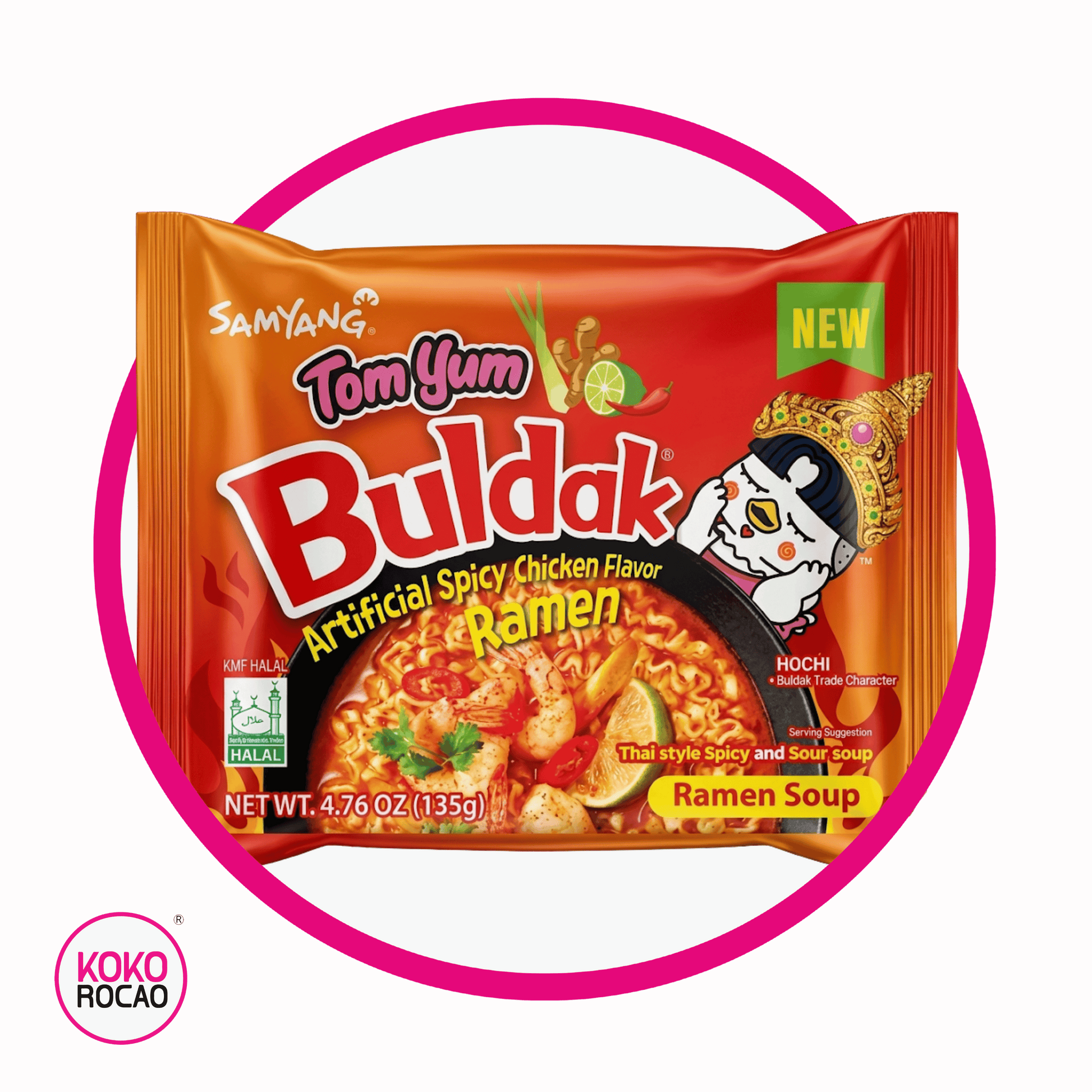 Bolsa de Samyang Buldak Tom Yum 135 g