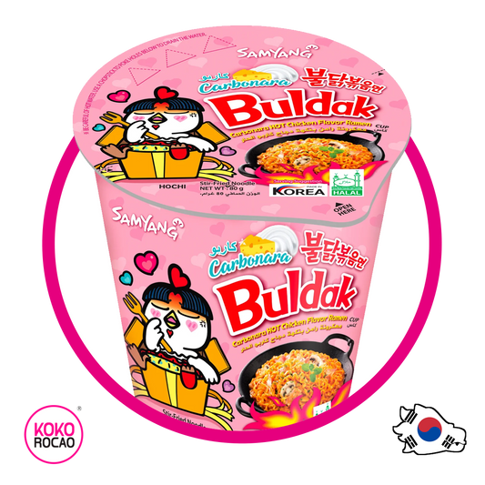 Bote de Samyang Buldak Carbonara Cream Cup 80 g
