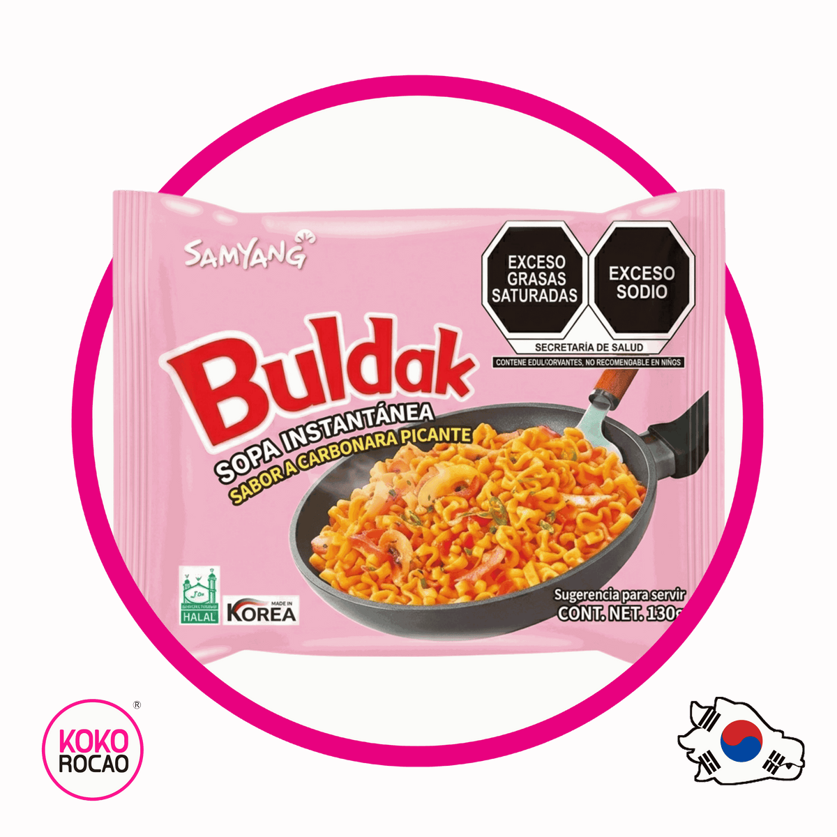 Bolsa de Samyang Buldak Carbonara 130 g