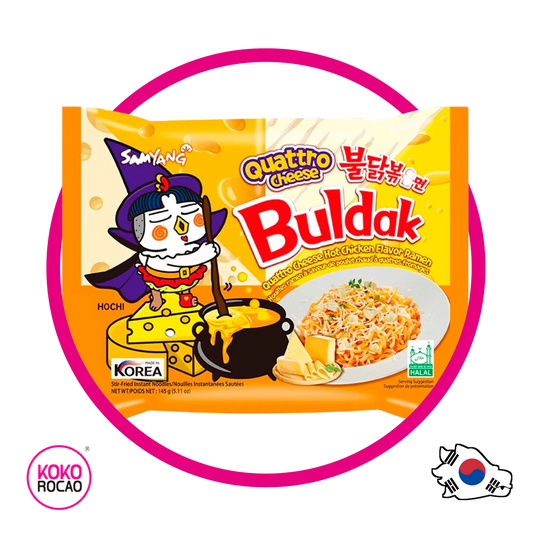 Bolsa de Samyang Buldak Cuatro Quesos 145 g