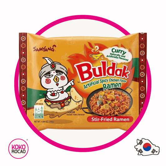 Bolsa de Samyang Buldak Hot Chiken Curry 140 g