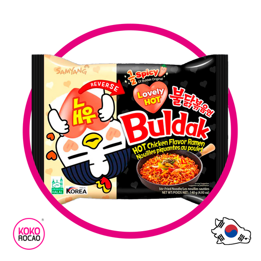 Bolsa de Samyang Buldak 1/2 Spicy 140 g