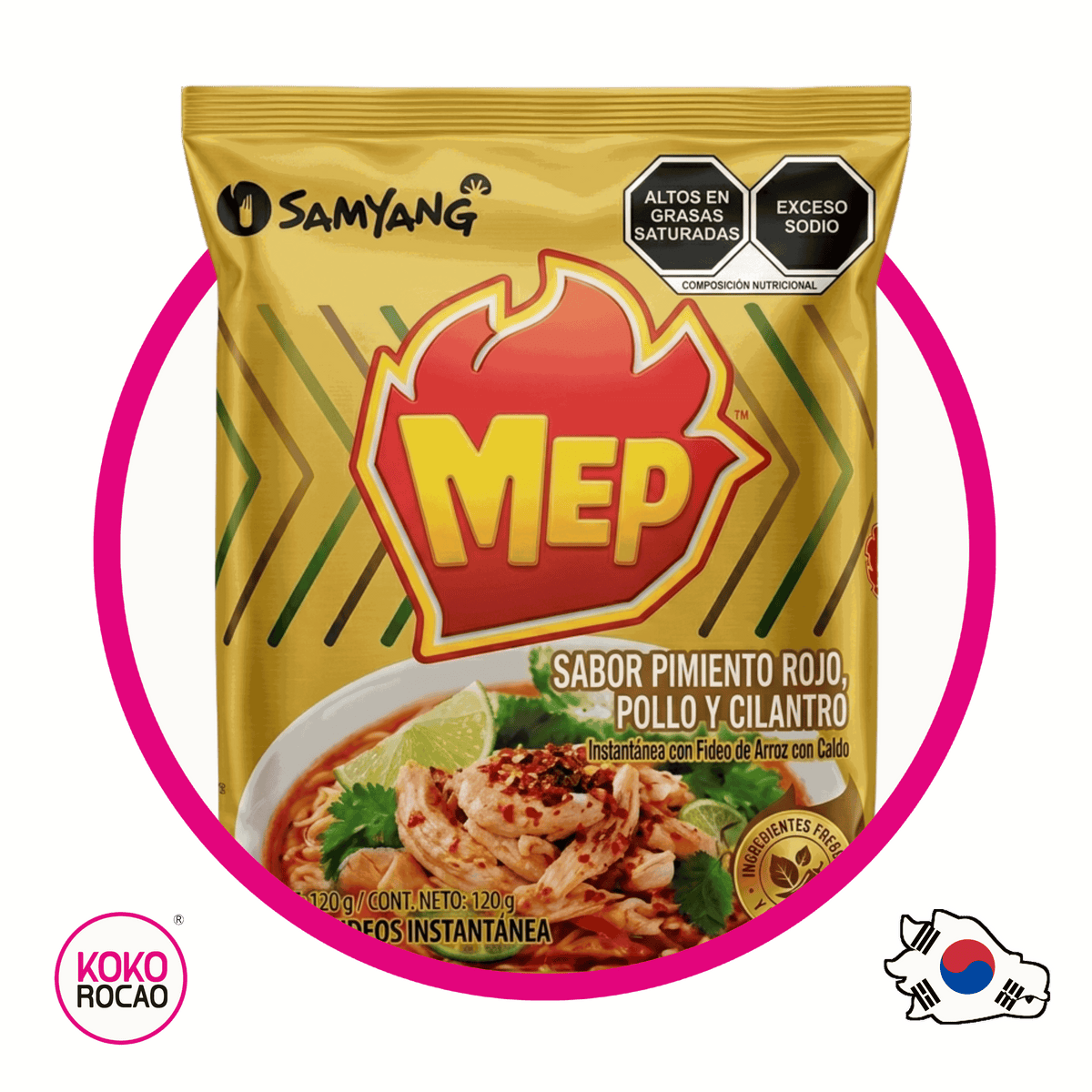 Bolsa de Samyang Mep Spicy 120 g