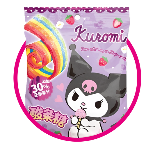 Bolsa de Sanrio Kuromi Sour Tripes 30 g