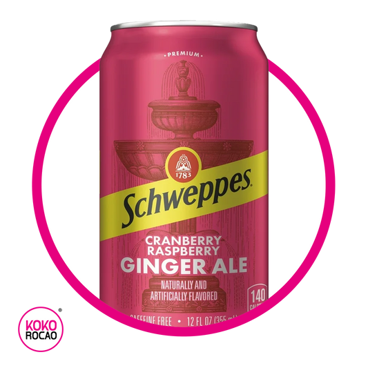 Lata de Schweppes Cranberry/Raspberry 355 ml