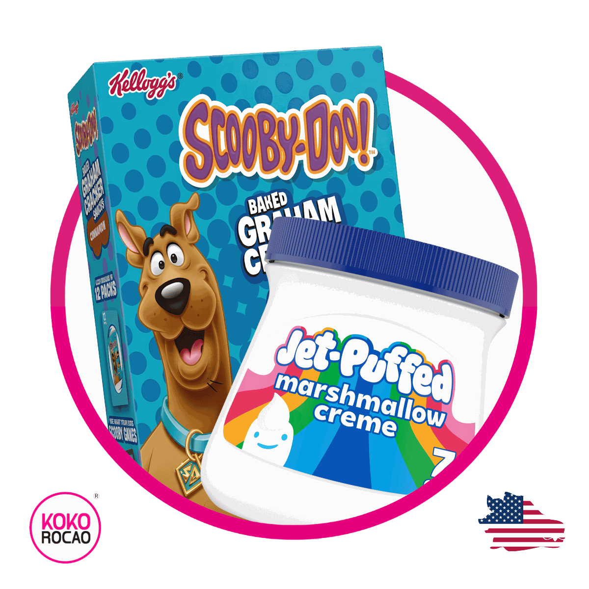 Scooby Galletas + Jet Puffed