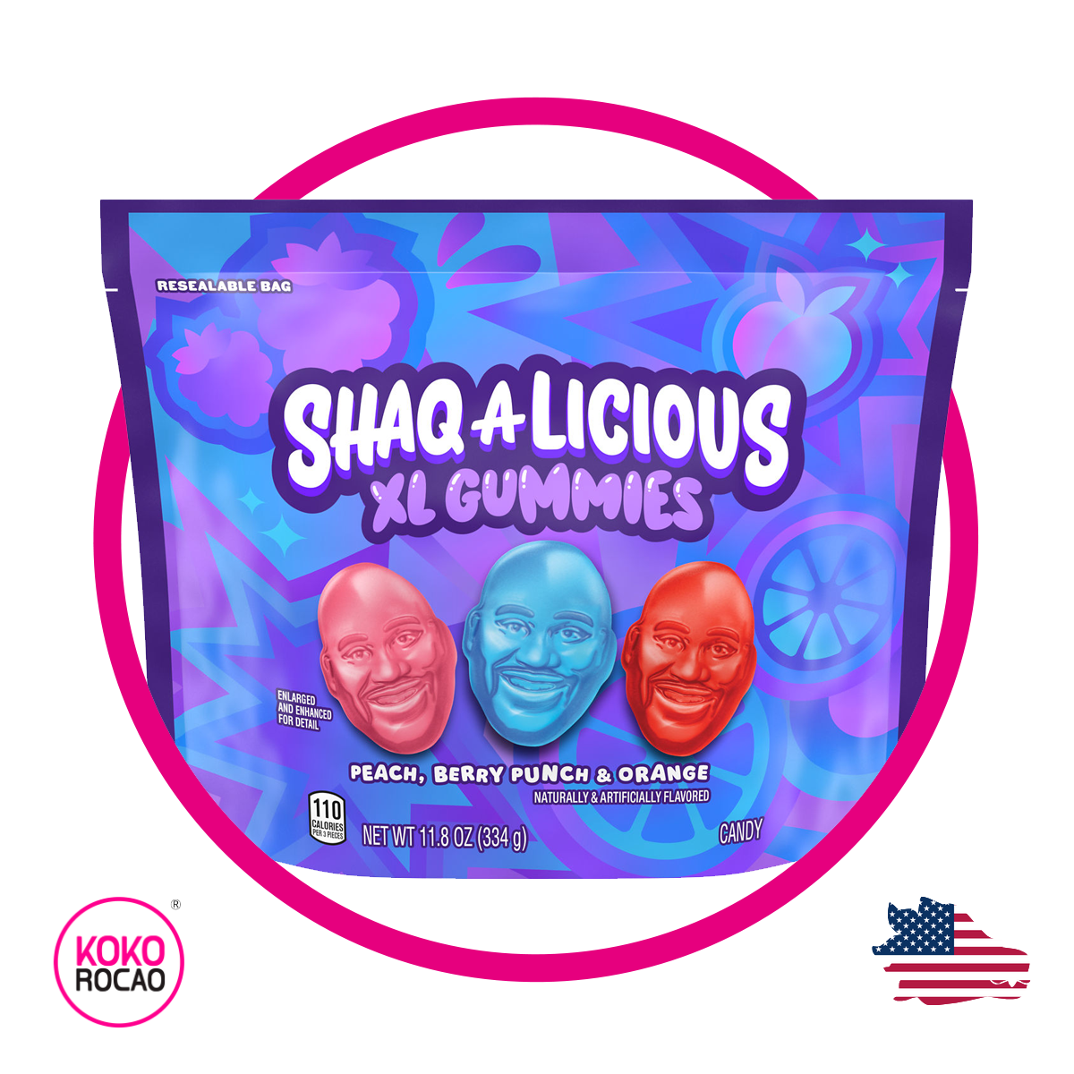 Bolsa de Shaqalicious XL 344 g