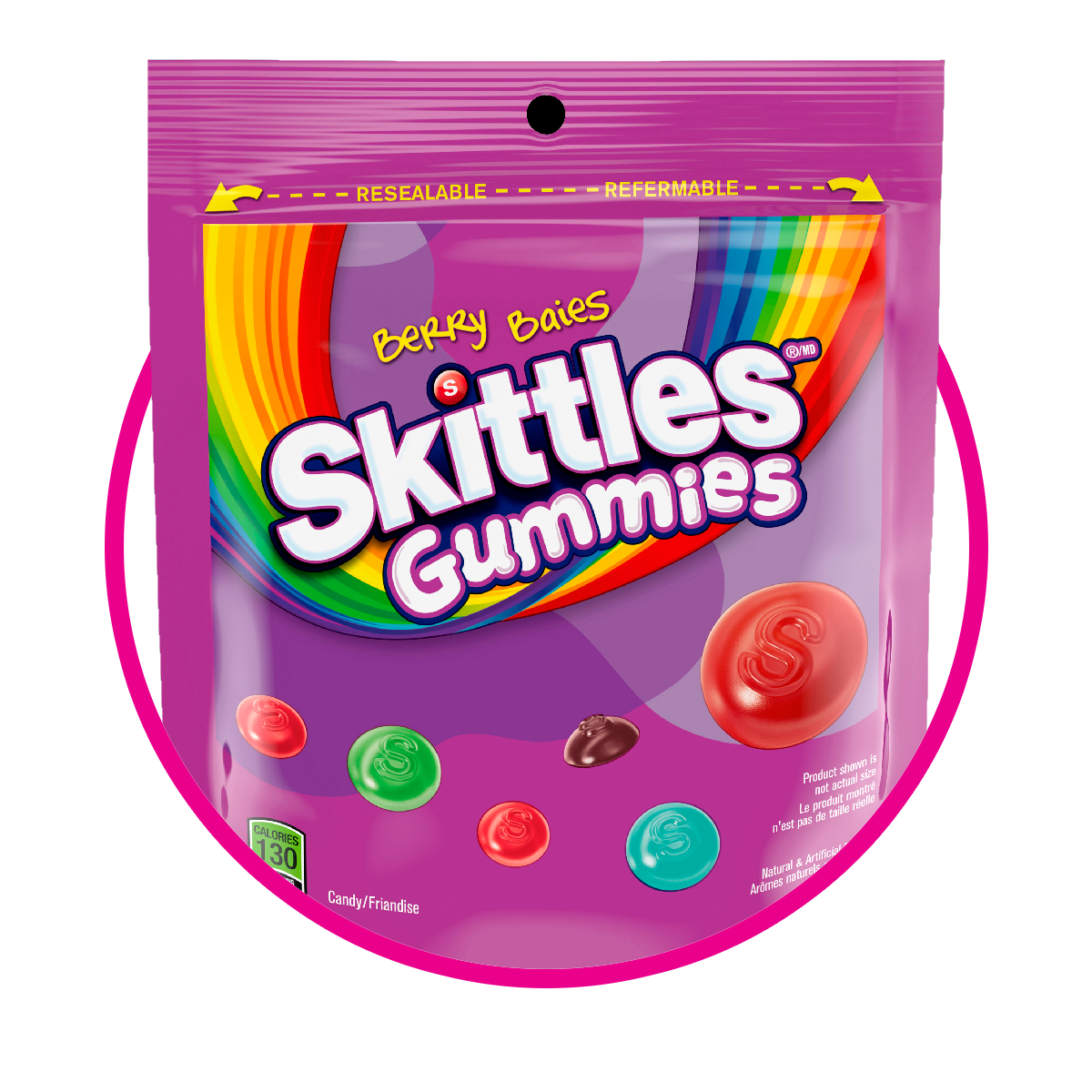 Bolsa de Skittles Wild Berry 340.2 g