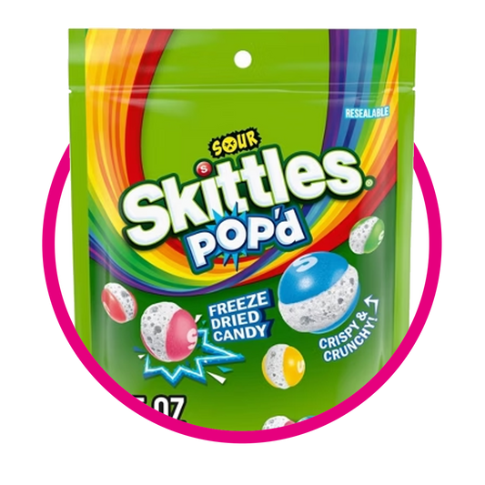 Bolsa de Skittles Popd Sour 155 g