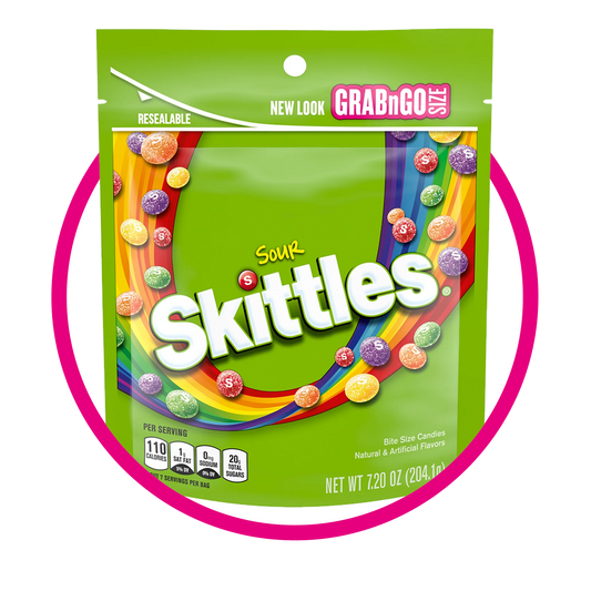 Bolsa de Skittles Sour 204.1 g