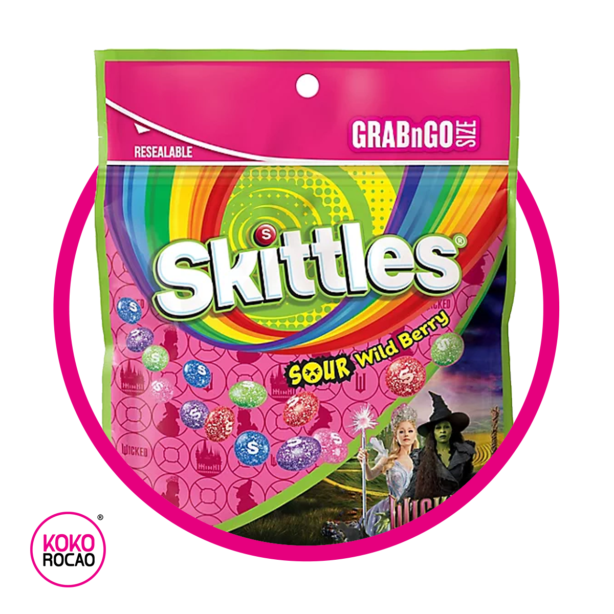 Skittles Sour Wild Berry 204 g