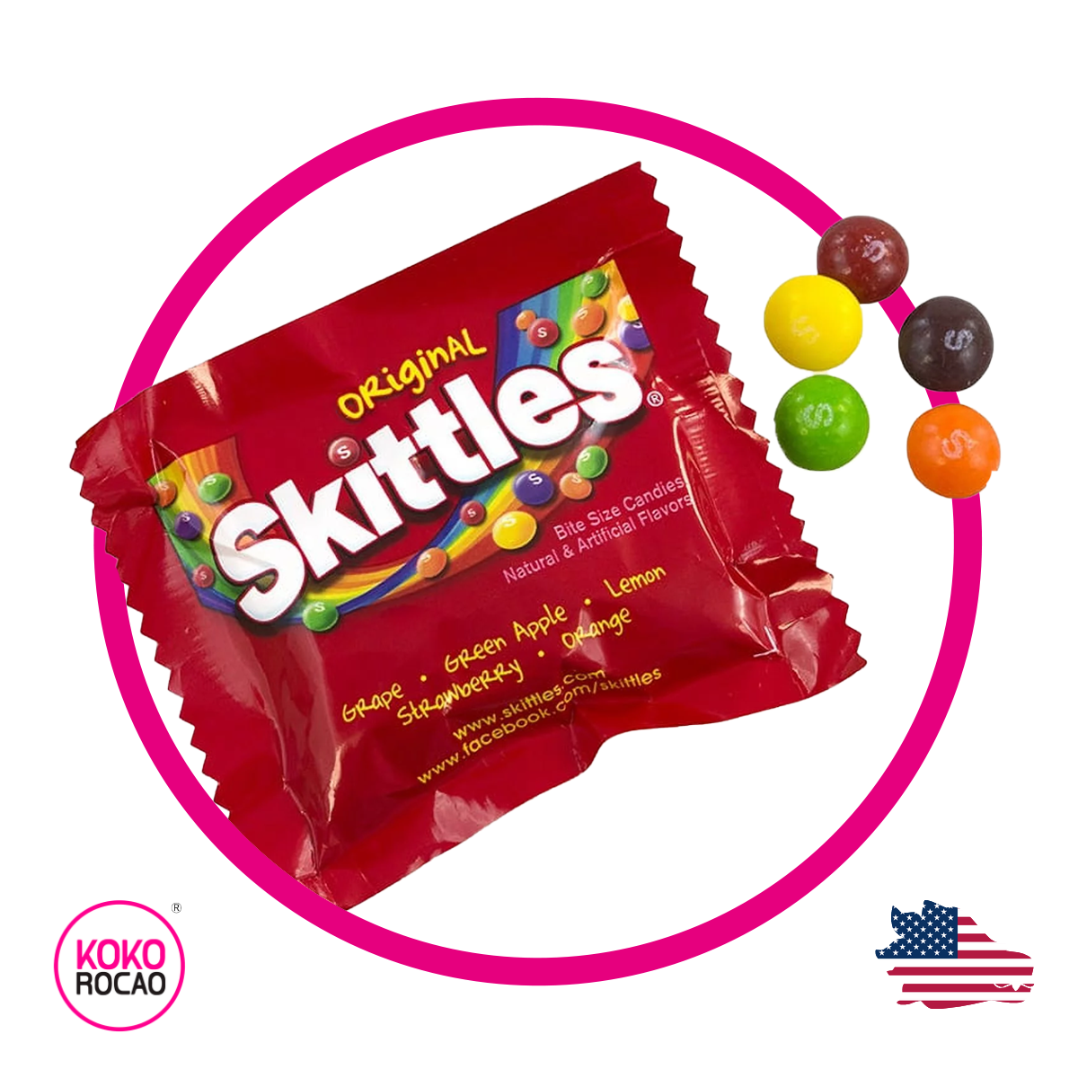 Bolsa de Skittles Minis
