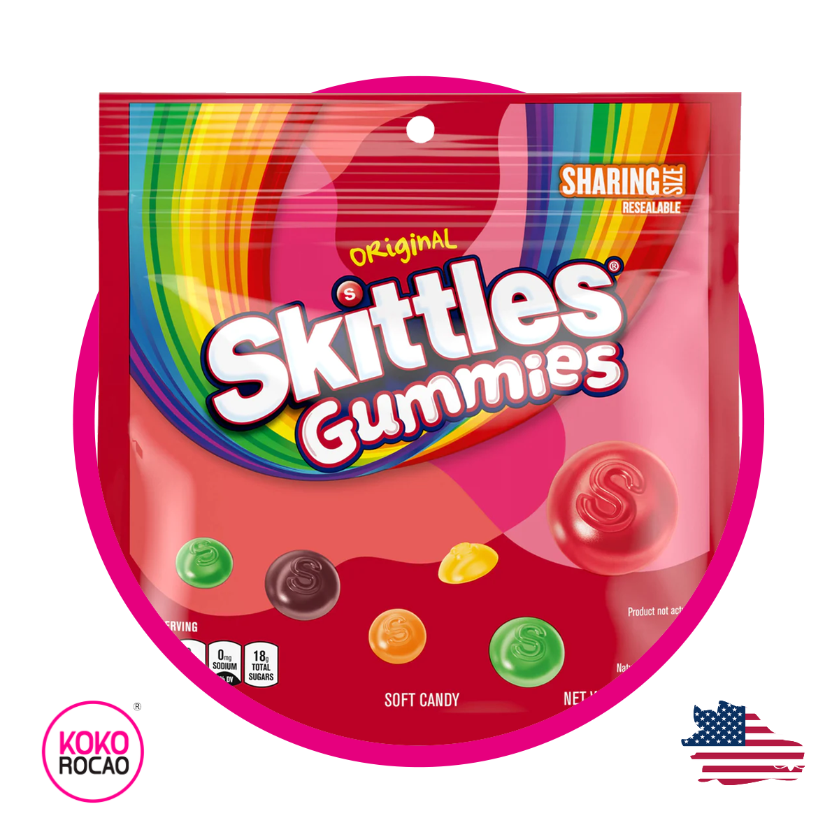 Bolsa de Skittles Original 340.2 g