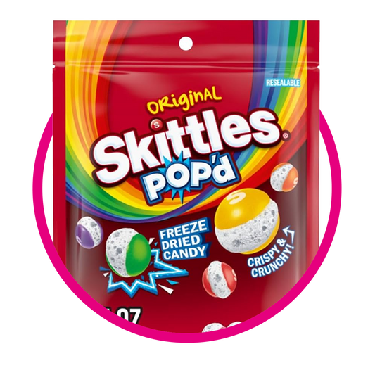 Bolsa de Skittles Popd Original 155 g