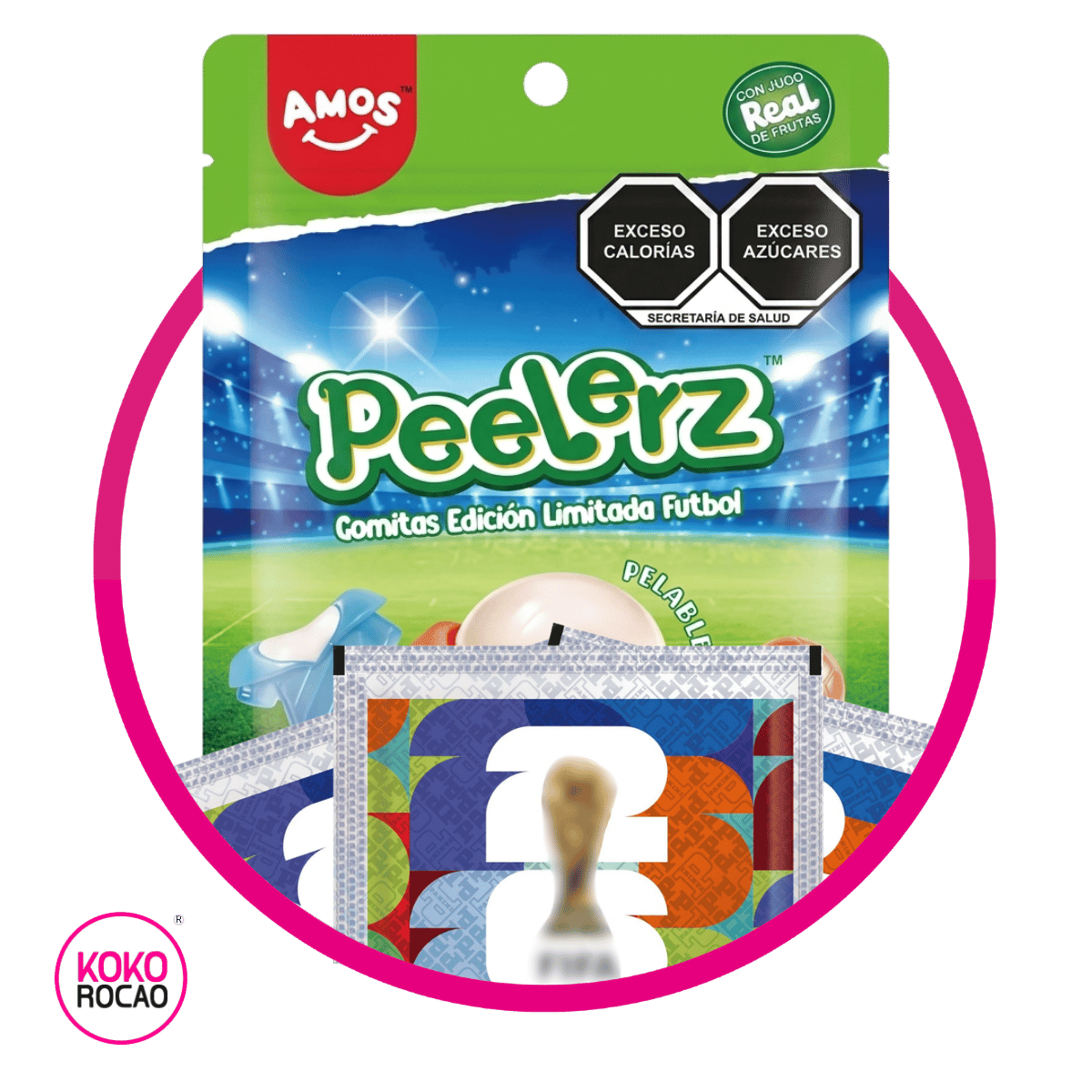 Paquete de 3 Sobres + Peelerz 65 g
