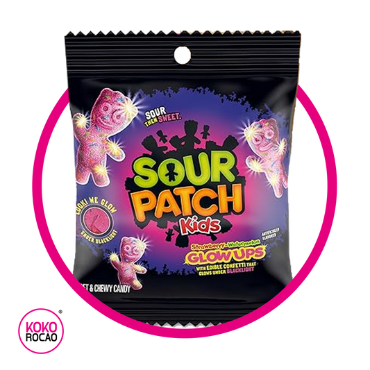 Bolsa de Sour Patch Kids Glow Ups 857 g